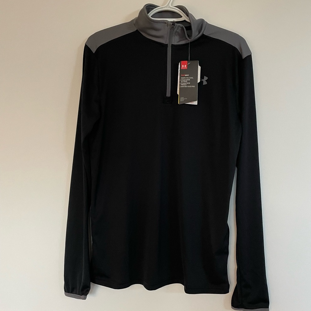 Youth boys under armour half zip